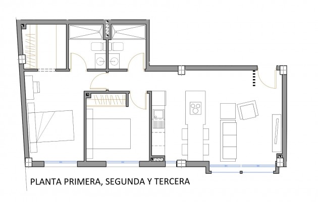 Nouvelle construction - Appartement - San Pedro del Pinatar - San Pedro de Pinatar