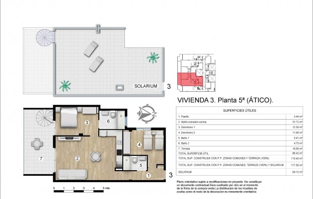 Nouvelle construction - Penthouse - Torrevieja - Centro