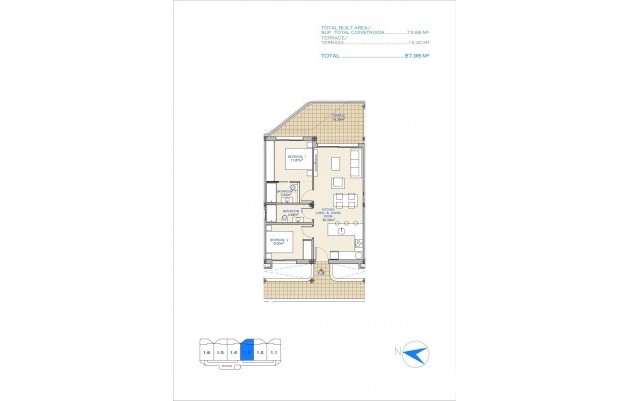 Nieuwbouw - Appartement - Los Alcázares - Serena Golf