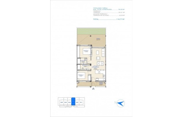 Nueva construcción  - Apartamento - Los Alcázares - Serena Golf