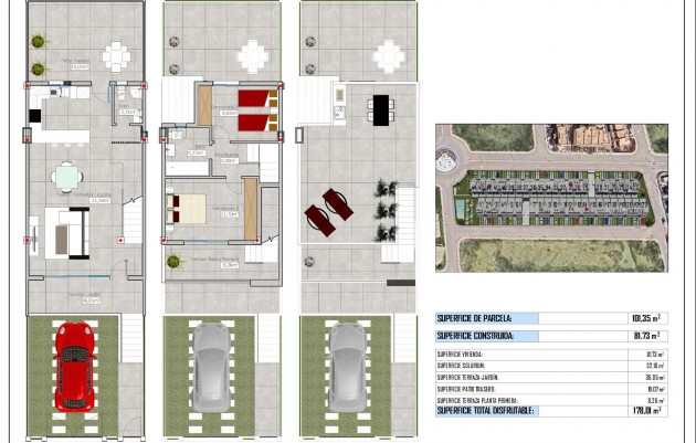 New Build - Town House - Cox - Sin Zona