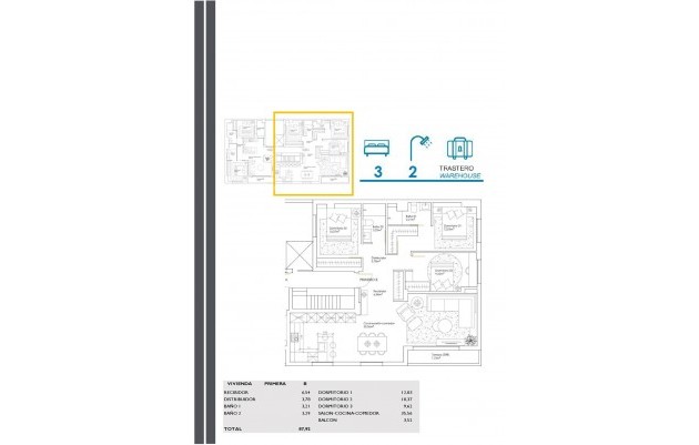 Nieuwbouw - Appartement - San Javier - Santiago de la Ribera