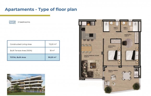 New Build - Apartment - Orihuela Costa - Punta Prima