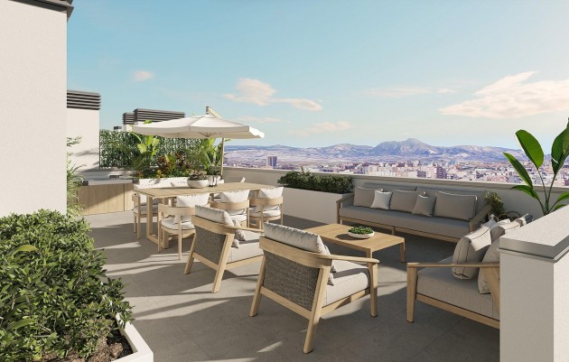 Nouvelle construction - Penthouse - Alicante - Pau Ii