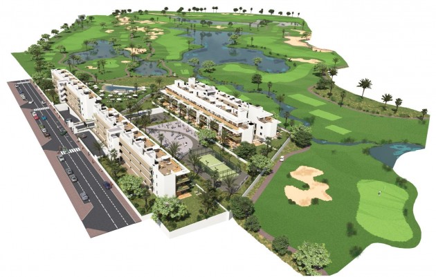 New Build - Apartment - Los Alcázares - La Serena Golf