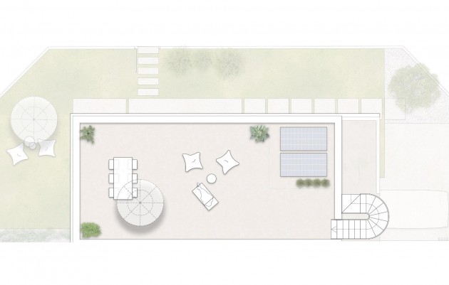 New Build - Villa - Pilar de la Horadada - pueblo