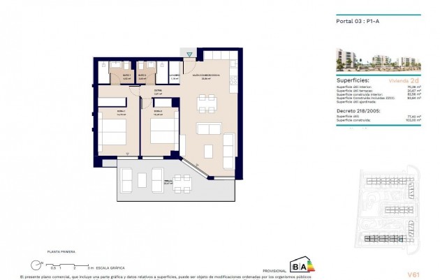 Nieuwbouw - Appartement - Almerimar - 1ª Linea De Playa
