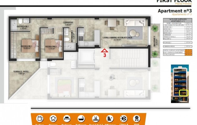 New Build - Apartment - Torrevieja - Playa del Acequión