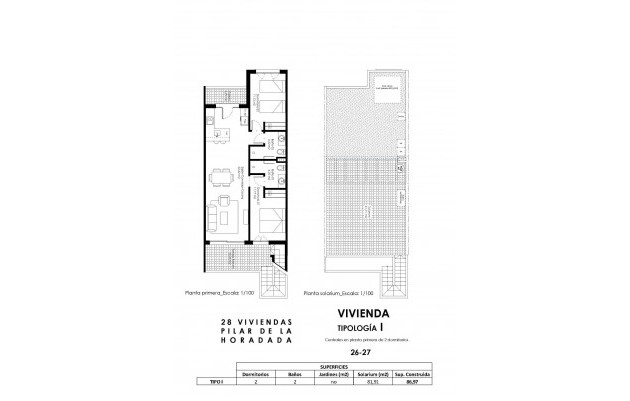Nueva construcción  - Bungalow - Pilar de la Horadada - pueblo