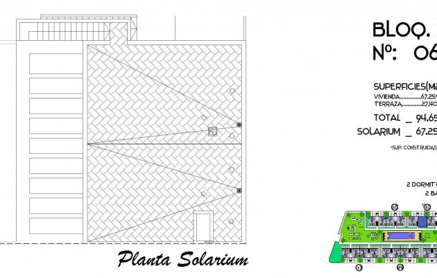 Nouvelle construction - Top Floor Bungalow - Algorfa