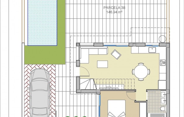 Nouvelle construction - Semidetached - Los Montesinos