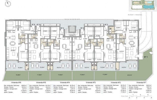 Nouvelle construction - Ground floor apartment - Pilar de la Horadada