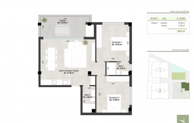 Nouvelle construction - Appartement - San Pedro del Pinatar