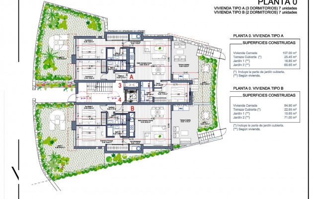 New Build - Ground floor apartment - La Manga Club