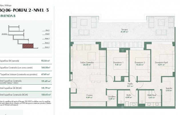 Nieuwbouw - Appartement - Mijas - La Noria Golf
