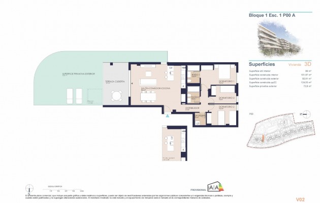 Nouvelle construction - Ground floor apartment - Denia - Playa de La Almadraba
