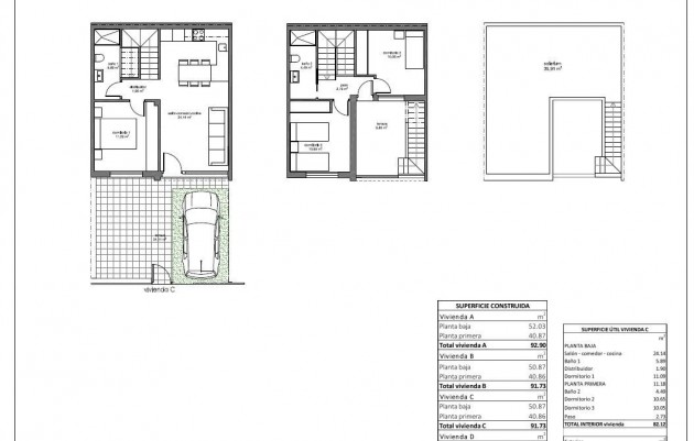Nieuwbouw - Town House - Pilar de la Horadada - Barrio los Segundas