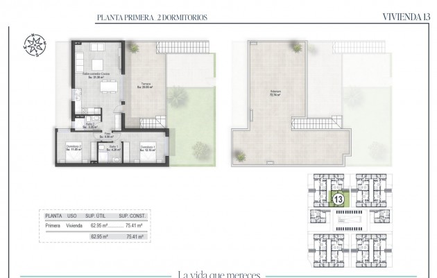 Nieuwbouw - Top Floor Bungalow - Alhama de Murcia - Condado de Alhama