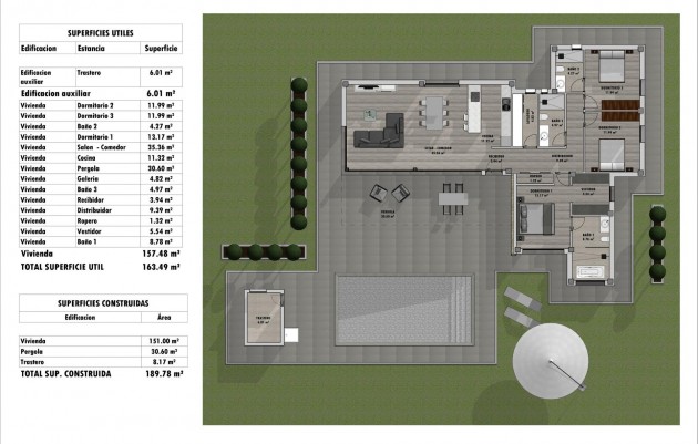 Nieuwbouw - Villa - Aspe - Poligono 19