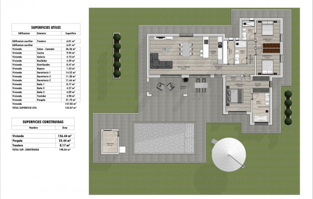 Nieuwbouw - Villa - Aspe - Poligono 19