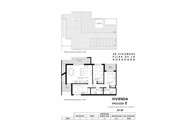 New Build - Top Floor Bungalow - Pilar de la Horadada - pueblo