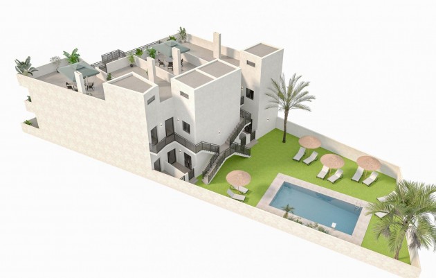 Nieuwbouw - Top Floor Bungalow - Hondón de las Nieves - La Canalosa