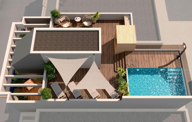 Nouvelle construction - Penthouse - Torrevieja - Playa del Acequión