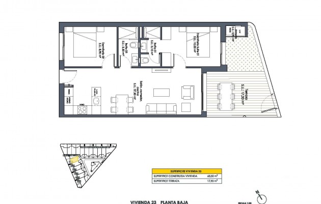 Nieuwbouw - Ground Floor Bungalow - San Fulgencio - Pueblo
