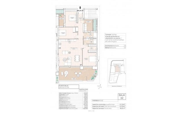 Nieuwbouw - Ground floor apartment - Hondón de las Nieves - Pueblo