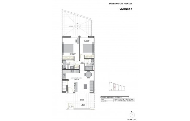 Nouvelle construction - Ground Floor Bungalow - San Pedro del Pinatar - Los Cuarteros