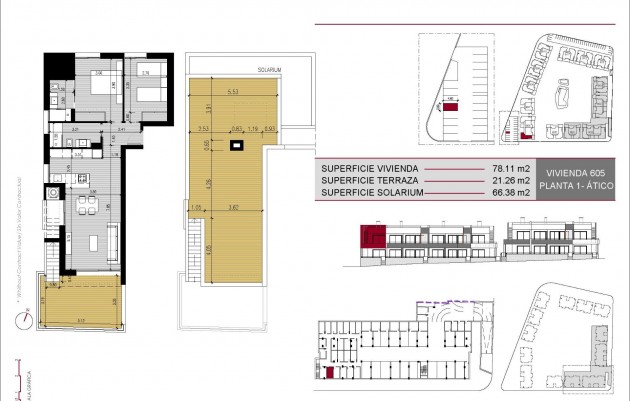 Nieuwbouw - Top Floor Bungalow - Ciudad Quesada - Lo Marabú