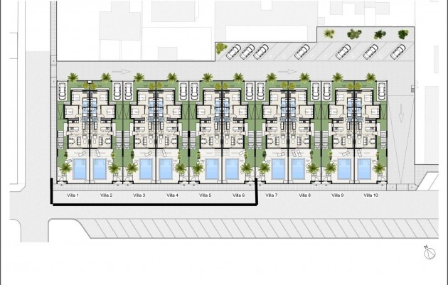 Nieuwbouw - Semidetached - Los Nietos - Los Nietos playa