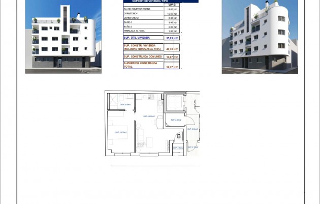 Nouvelle construction - Ground floor apartment - Torrevieja - Centro
