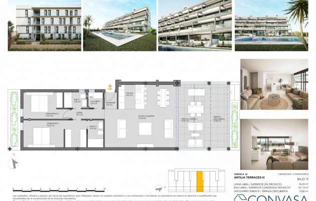 Nieuwbouw - Ground floor apartment - Cartagena - Mar de Cristal