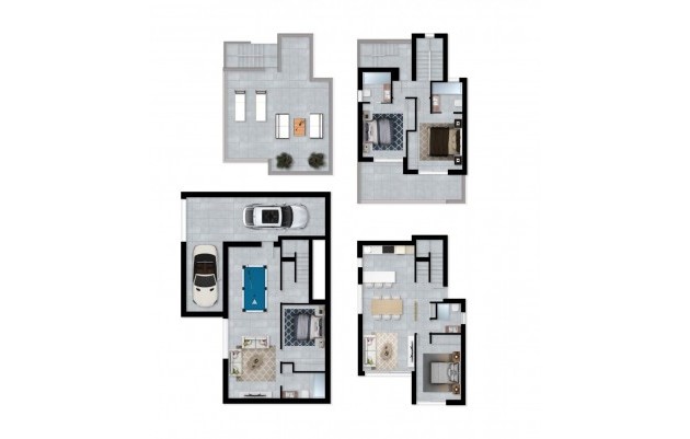 Nieuwbouw - Villa - La Nucía - Urb. Don Mar