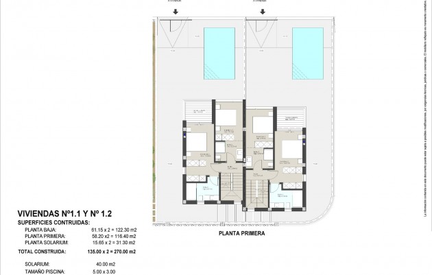 Nouvelle construction - Semidetached - Pilar de la Horadada - Las Higuericas