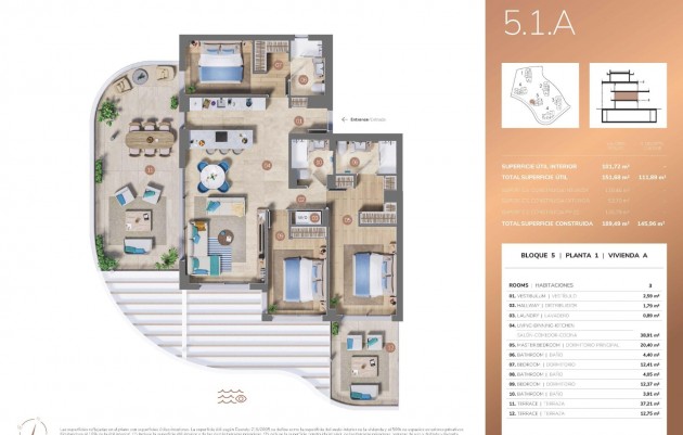 Nieuwbouw - Appartement - Mijas - Cerrado del Aguila Golf and Resort