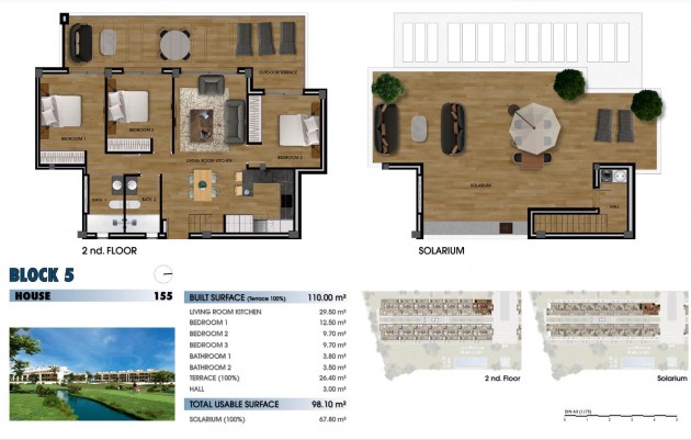 Nieuwbouw - Penthouse - Los Alcázares - La Serena Golf