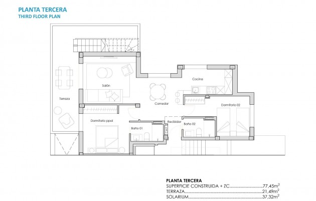 Nieuwbouw - Penthouse - Torre Pacheco - Santa Rosalia Lake And Life Resort