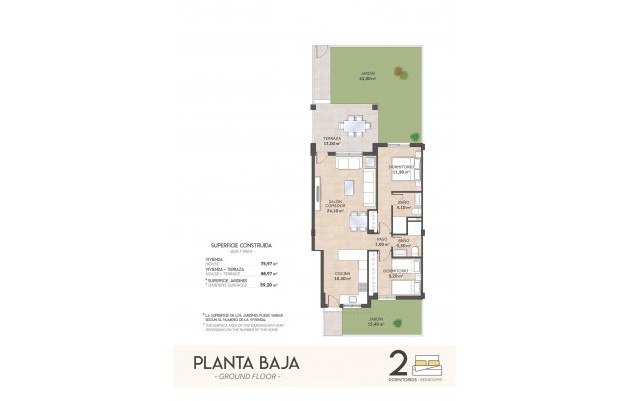 Nieuwbouw - Ground Floor Bungalow - San Miguel de Salinas - La Cañada