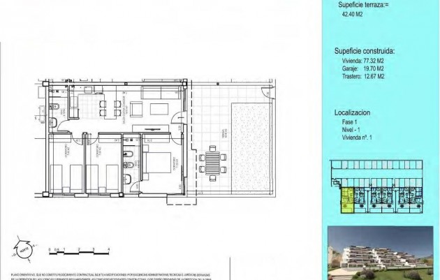 Nouvelle construction - Ground floor apartment - Vera - Vera playa