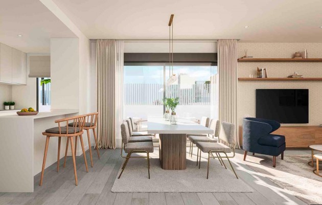 Nieuwbouw - Ground floor apartment - Alicante - PAU 1