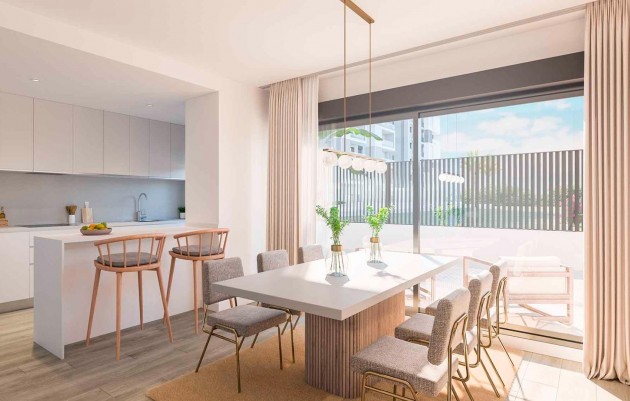 Nieuwbouw - Ground floor apartment - Alicante - PAU 1