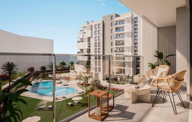 Nieuwbouw - Ground floor apartment - Alicante - PAU 1