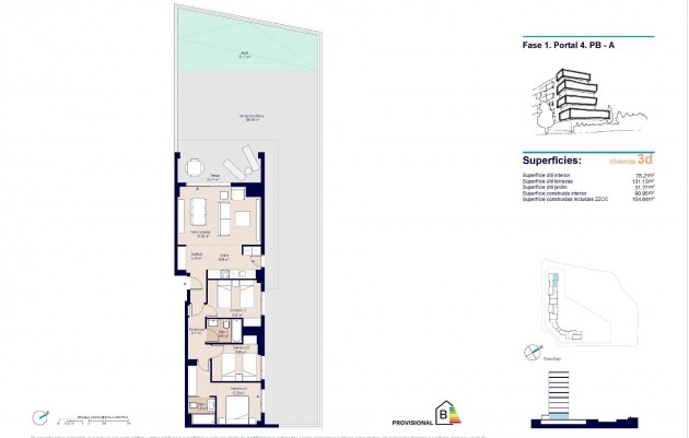 Nieuwbouw - Ground floor apartment - Alicante - PAU 1