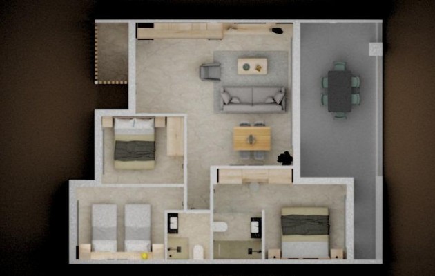 Nieuwbouw - Ground floor apartment - Pilar de la Horadada - Playa de las Higuericas