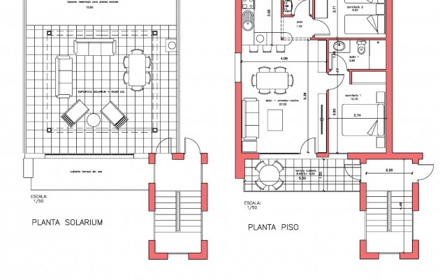 New Build - Top Floor Bungalow - Fuente Álamo - La Pinilla