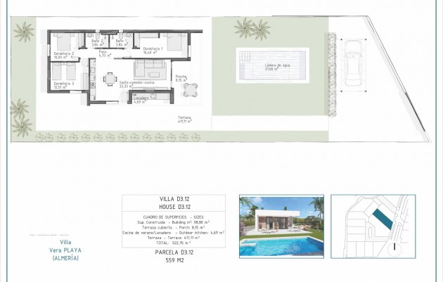 Nouvelle construction - Villa - Vera - Pueblo Salinas