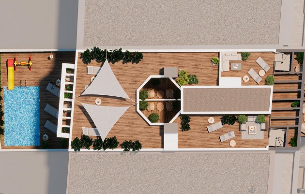 Nieuwbouw - Ground floor apartment - Torrevieja - Playa de El Cura