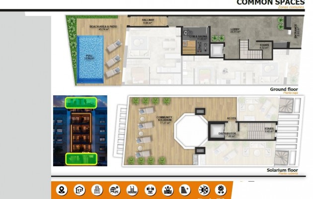 Nieuwbouw - Ground floor apartment - Torrevieja - Playa de El Cura